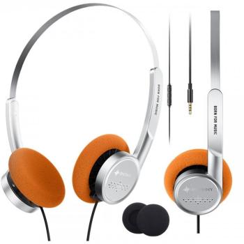 FiiO Snowsky Wind Hi-Res ON-Ear Headphones with Microphone, 40mm Dynamic Driver for Gaming and Recording