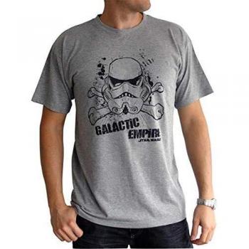 ABYstyle abystyleabytex141-s Abysse Star Wars Imperio Galáctico de manga corta Hombre basic camiseta