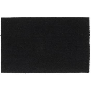 Felpudo de fibra de coco negro 50x80 cm