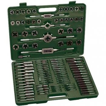 Mannesmann M53255 - Juego de herramientas para roscar de 110 piezas
