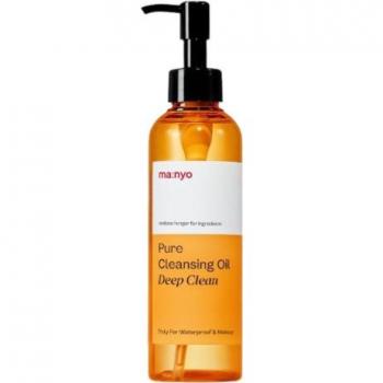 Aceite Limpiador Puro Manyo Factory 200 ml - Limpieza profunda, desmaquillante, formulación suave, adecuado para todo tipo de piel