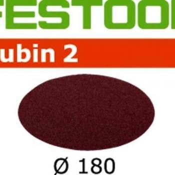 Disco de lijar STF D180/0 P220 RU2/50 Rubin 2