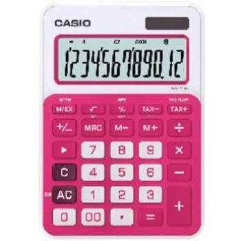 Calculadora de sobremesa Casio MS-20NC Roja 12 dígitos Pantalla extragrande