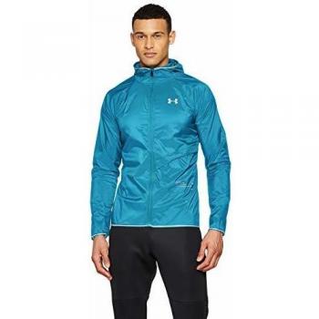 Under Armour UA Qualifier Storm Packable Jacket Chaqueta, Hombre, Azul