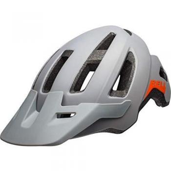 BELL Nomad Casco de Bicicleta, Hombres, Matte Dark Grey Orange 21, Talla única