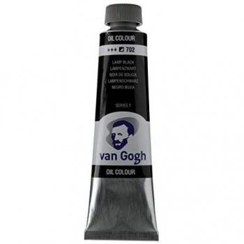 Royal Talens : Van Gogh Oil Paint : 40ml : Lamp Black S1