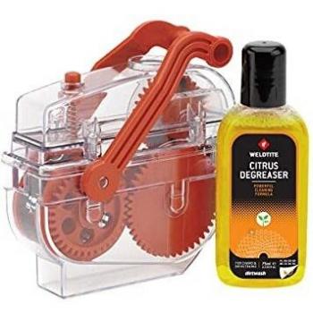 Weldtite Dirtwash Chain Cleaning Machine with Citrus Degreaser 75ml