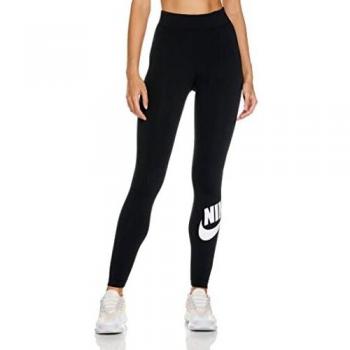Nike Women's Essential High Rise Slim Fit Black Leggings Size M
