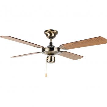 Orbegozo CF 01105 M - Ventilador de Techo de 105 cm Diámetro, 50 W Potencia, con 4 Palas Reversibles y 3 Velocidades