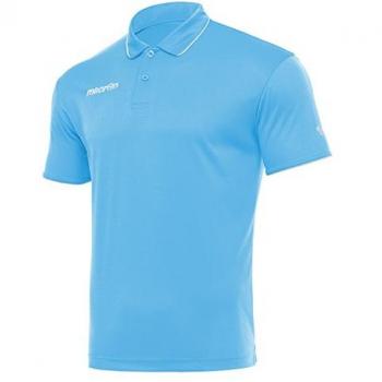 Macron Draco Blue Polo Shirt