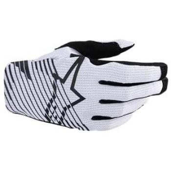 Guantes de motocross Alpinestars Radar Pro - Blanco (2XL)