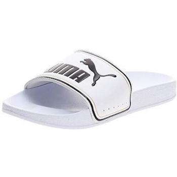 PUMA Leadcat FTR, Zapatos de Playa y Piscina Unisex Adulto, Blanco White Team Gold Black, 35.5 EU