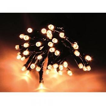 Guirnalda de luces LED 180 LEDs 18 metros con 8 funciones y luz blanca cálida
