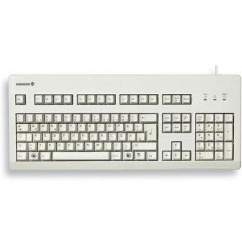 CHERRY G80-3000 - Teclado - PS/2, USB - EE. UU. - Gris claro