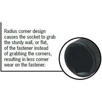 Sunex 0434 3/4-Inch Drive 1-1/16-Inch Impact Socket