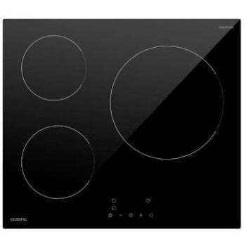 Placa de Inducción Oceanic 3 Fuegos 60 x 52 cm 5500 W