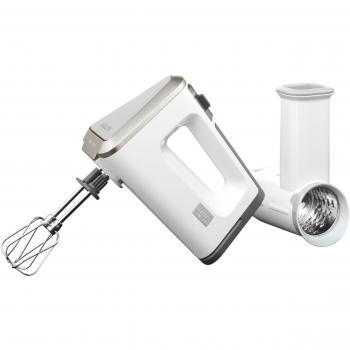 Krups GN 9071 Batidora de mano, 400 W, 2.5 L, plástico y cero inoxidable, color blanco