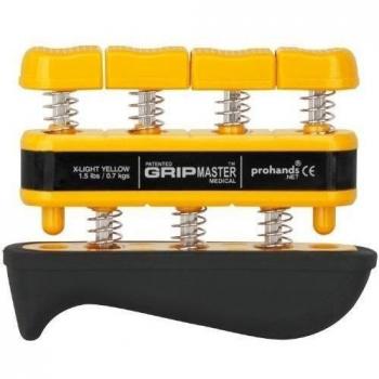 prohands by Gripmaster medical - Aparato entrenador de dedos, color amarillo, resistencia 1.5 lbs