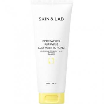 SKIN&LAB - Porebarrier Purifying Clay Mask to Foam 100ml - Cosmetics