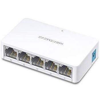 MERCUSYS Switch MS105 5PTOS 10/100 TAMAÑO REDUCIDO