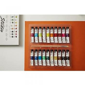 Set de Pinturas Acrílicas Studio Acrylics Pébéo - 20 tubos de 20 ml con pincel