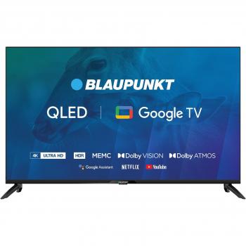 Smart TV Blaupunkt 43QBG7000S 43 4K Ultra HD QLED, Google TV, Dolby Atmos, WiFi 2.4-5GHz, Bluetooth, color negro