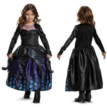 Disfraz Clásico de Úrsula para Niña - Vestido Villana Disney Talla XS (3 a 4 Años)