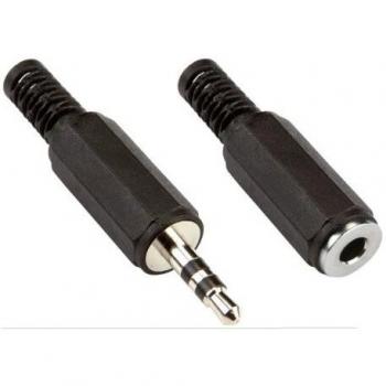 Kit de Conexión de Audio 3.5 mm Negro