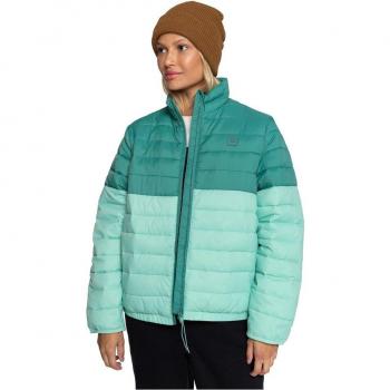 Chaqueta de mujer Billabong Never Stop azul claro turquesa - S