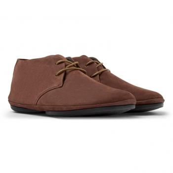 Camper Right Nina Women's Ankle Boots - Brown Suede, Size 37