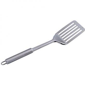 Espátula de Acero Inoxidable QUID KITCHEN RENOVA con Mango Metalizado 33,5x7,5x3,5cm