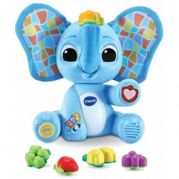Elefante Vtech Baby 80-552705 - Juguete interactivo para bebés, con luces y sonidos, estimula el desarrollo sensorial, fabricado en plástico duradero, recomendado para niños a partir de 3 meses