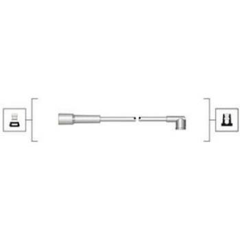 Juego de cables de encendido MAGNETI MARELLI 941319170059