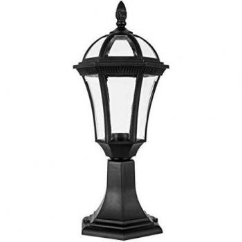 Sobremuro Exterior Comino en color negro Ip44 Fabrilamp