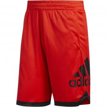 adidas SPT BOS Shorts de Baloncesto, Hombre, Active Red, XL
