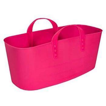 Cesta Plástico Multiusos 10L Rosa Vibrante