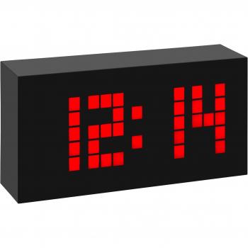 TFA 60.2508, 174 x 50 x 90 mm, LED, CR 2032, Negro - Despertador