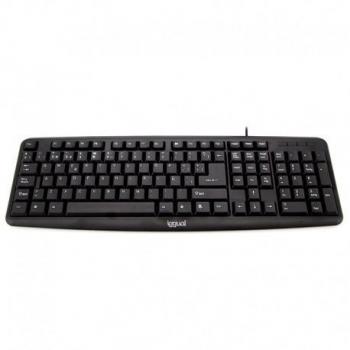 Iggual CK-BASIC-105T Teclado Estándar USB QWERTY Español Negro