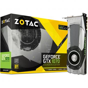Zotac ZT-P10700A-10P GeForce GTX 1070 8GB GDDR5 - Tarjeta gráfica