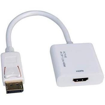 Roline Adaptador de Cable 4K DP-HDMI Macho/Hembra Activo