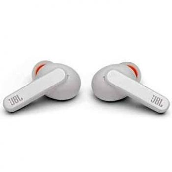 JBL LIVE PRO+ TWS – Auriculares inalámbricos e intraaurales con cancelación de ruido adaptativa, hasta 28H de batería, Hey Google y Amazon Alexa, compatible con iOS y Android, blanco