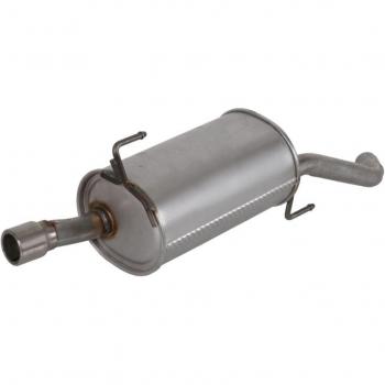 Silenciador Walker 23509 - Silenciador trasero de acero inoxidable, diseñado para vehículos específicos, con características de reducción de ruido y fácil instalación