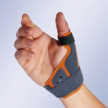 Férula inmovilizadora de pulgar transpirable