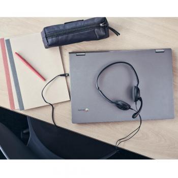 EPOS EDU 10 Auriculares con micrófono, Stereo Headset, cableado, con conector de 3.5mm, certificado para Chromebook, paquete de 10 unidades