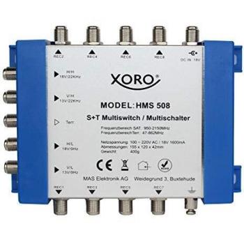 Xoro HMS 508 - Conmutador múltiple