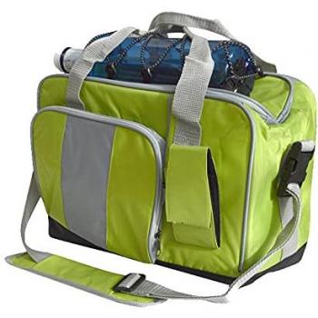 Bolsa Térmica Nevera 20 Litros (37 x 24 x 19 cm) Color Verde con Aislamiento Térmico Ideal para Portaalimentos