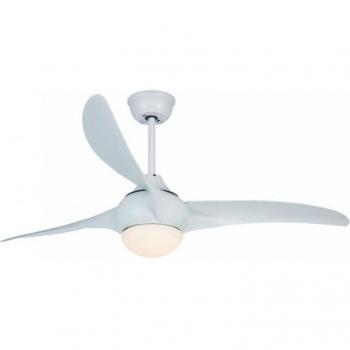 FM VT-1300 L Ventilador de Techo con Luz 32W, 3 Aspas de 132cm, 6 Velocidades