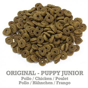 Arquivet Pienso Original Puppy Junior de Pollo y Arroz 20 Kg - Alimento seco para perros cachorros de todas las razas, ideal para perros jóvenes o madres gestantes