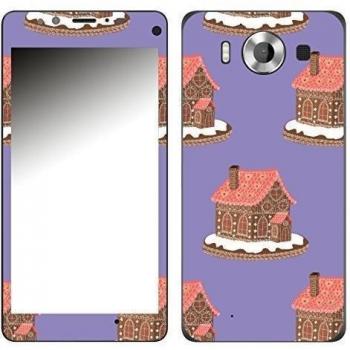 Motivos Disagu Design Skin para Microsoft Lumia 950: Lebkuchenhaus - Violett