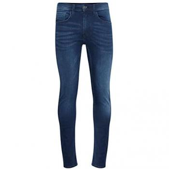 Jeans 5-Pocket Blend Jet Multiflex Azul Denim Slim Fit para Hombre, Talla 33, Largo 32